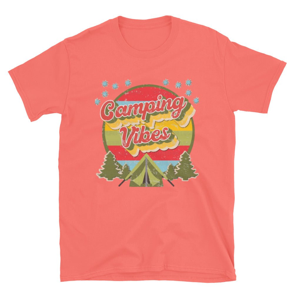 Camp Fire Tee RBW COLLECTION Short - Sleeve Unisex T-Shirt - RBW COLLECTION