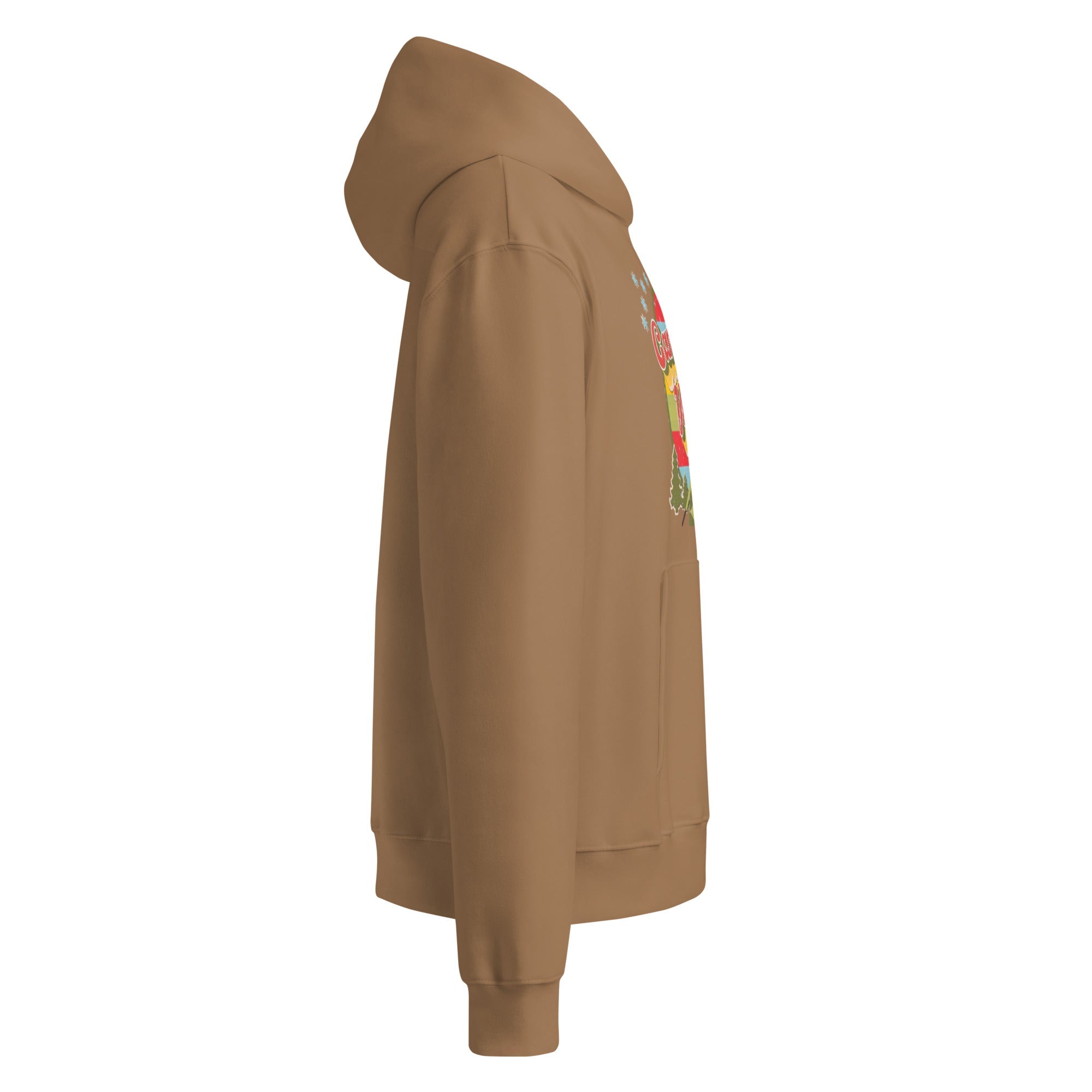 Camping vibe graphic hoodie Oversized heavyweight hoodie - RBW COLLECTION