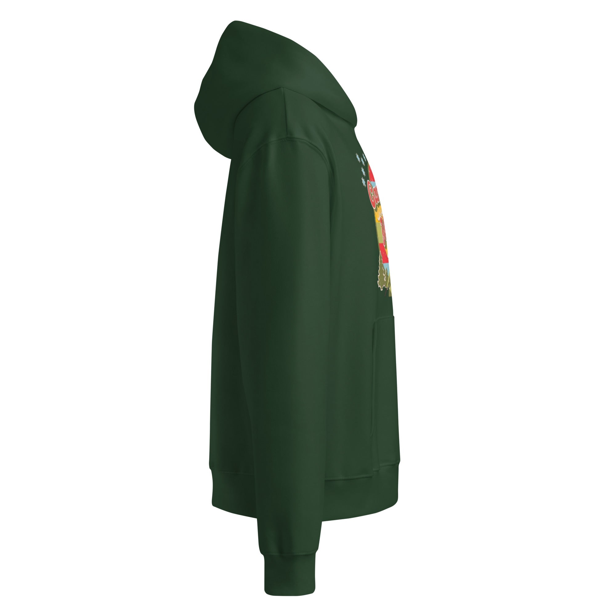 Camping vibe graphic hoodie Oversized heavyweight hoodie - RBW COLLECTION