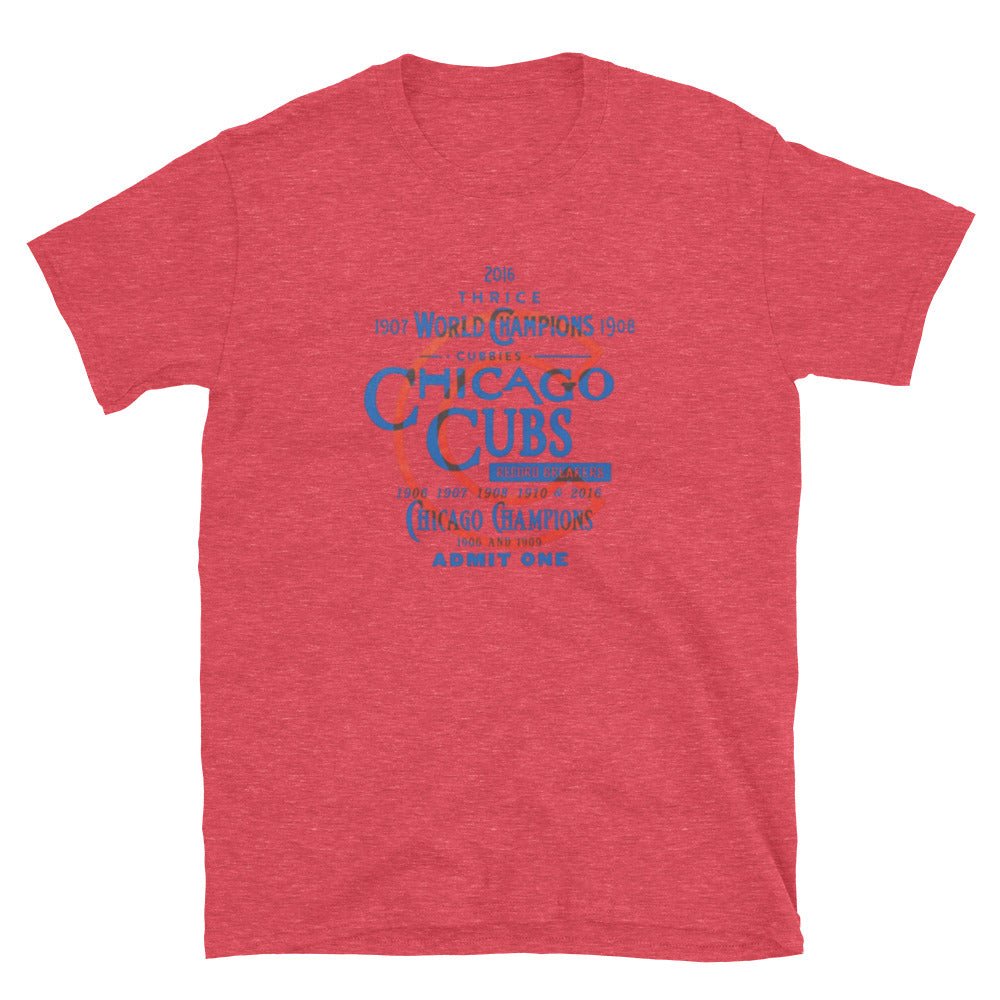 Chicago Graphic Cubs RBW COLLECTION Vibe Tee - RBW COLLECTION