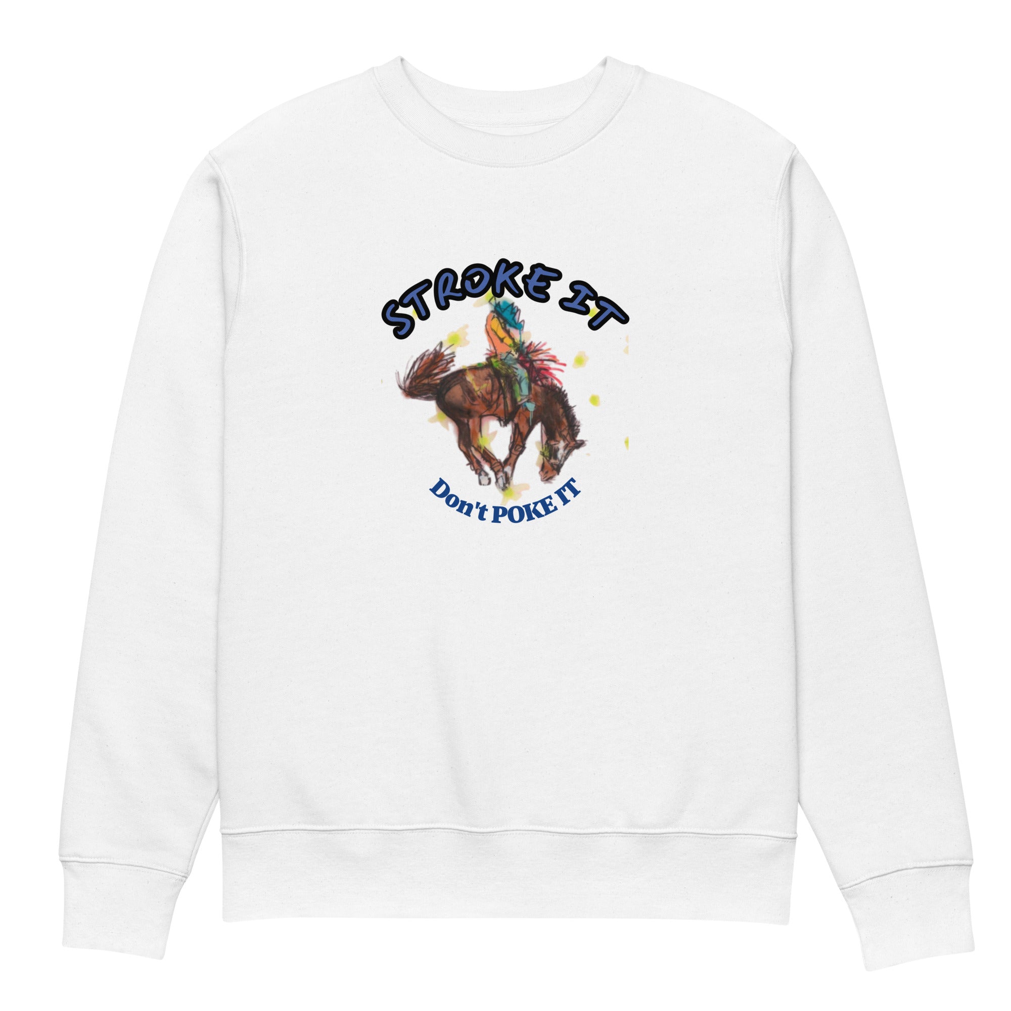 Cowgirl “Stroke It Don’t Poke It” Graphic Sweatshirt – Western Rodeo Pullover | RBW Collection Shop - RBW COLLECTION
