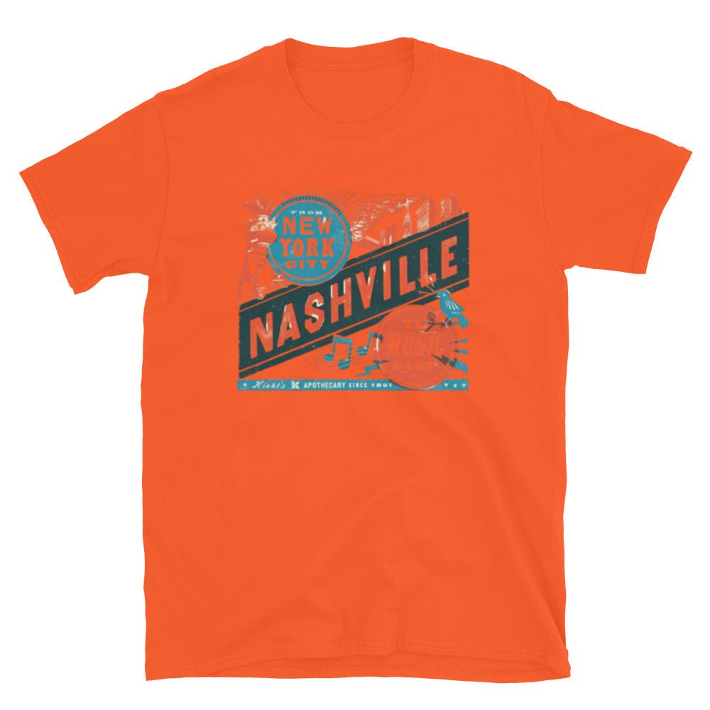 Nashville TN GRAPHIC T_SHIRTShort - Sleeve Unisex T-Shirt - RBW COLLECTION