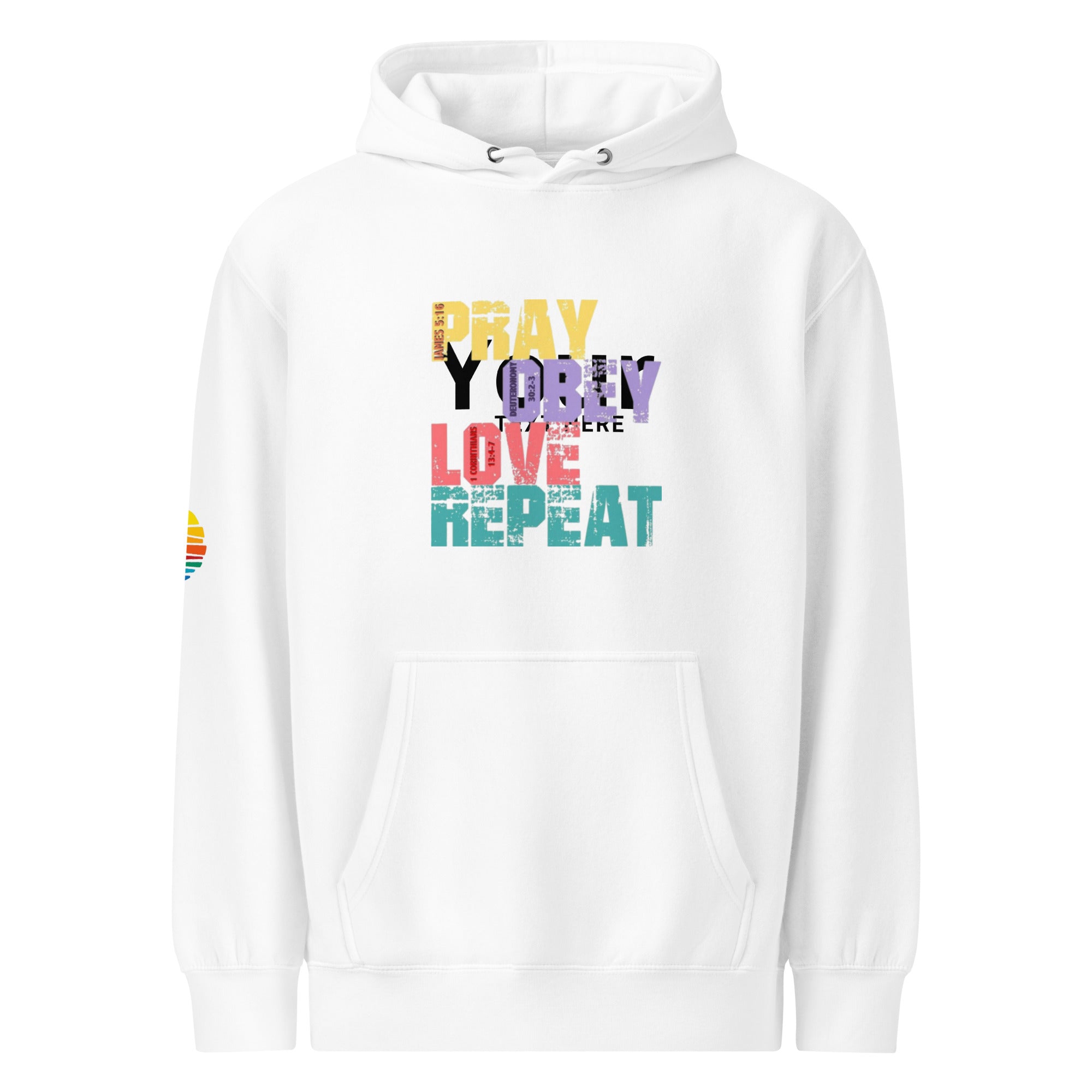 Pray mid - weight hoodie - RBW COLLECTION