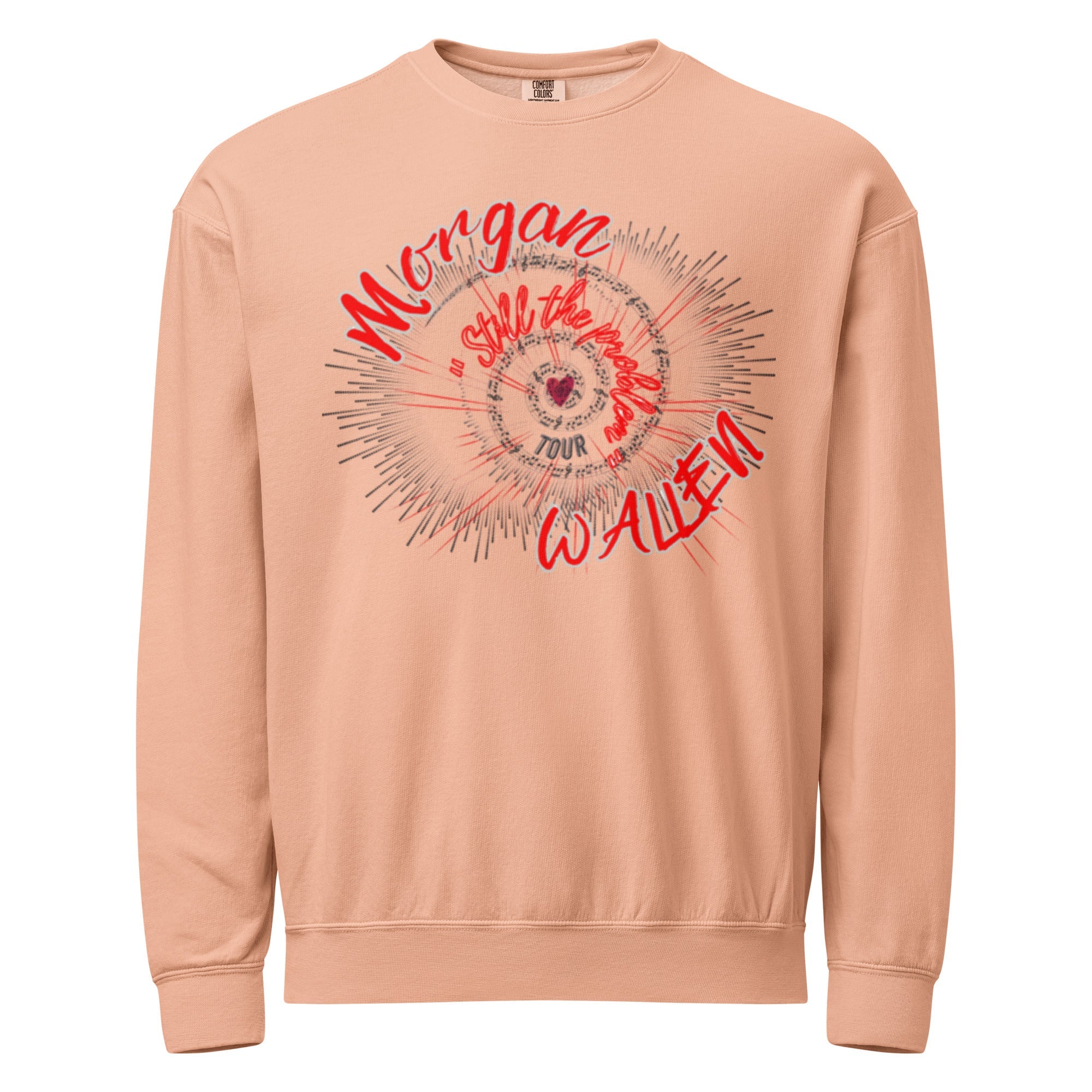 Unisex garment-dyed fleece crewneck sweatshirt - RBW COLLECTION