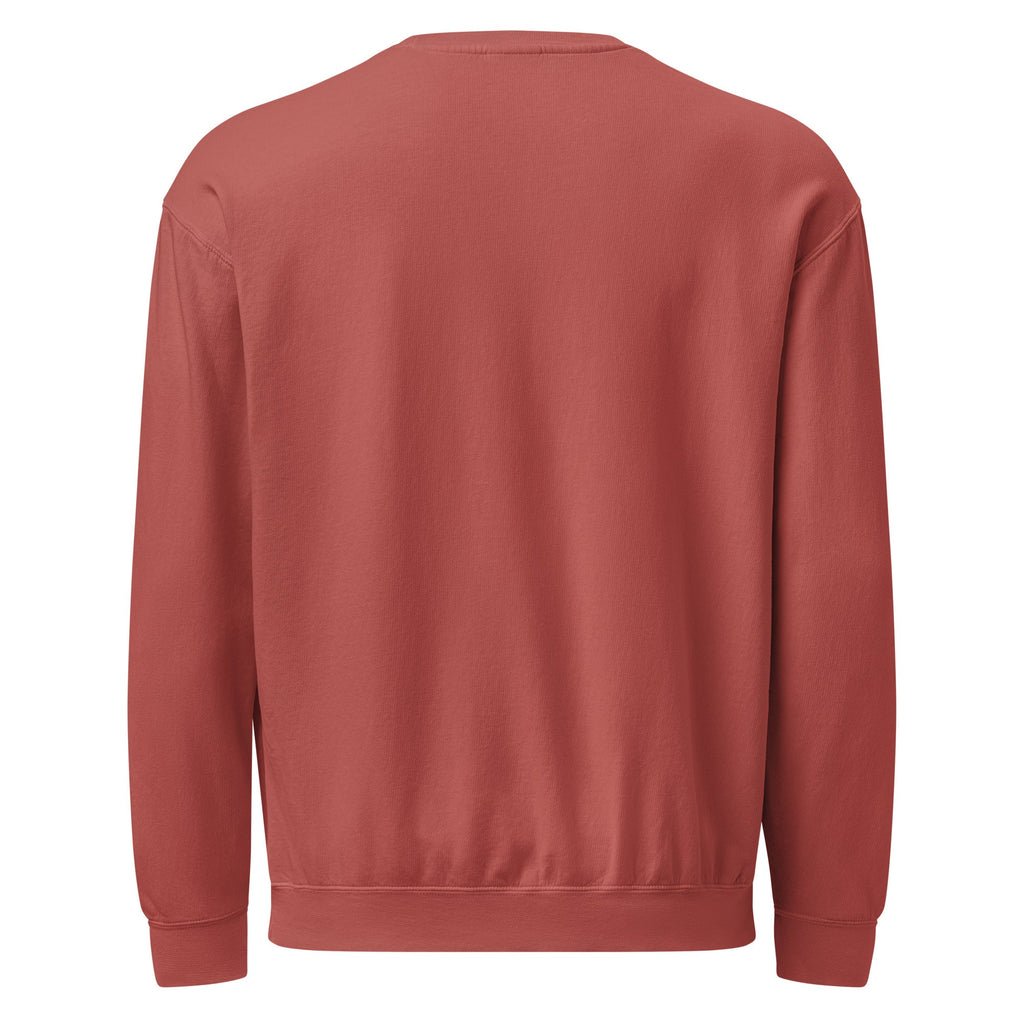 Unisex garment-dyed fleece crewneck sweatshirt - RBW COLLECTION